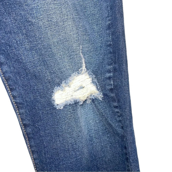 DRIFTWOOD Gizelle Girlfriend Skinny Jeans Destructed Distressed Size 30 - Picture 8 of 16